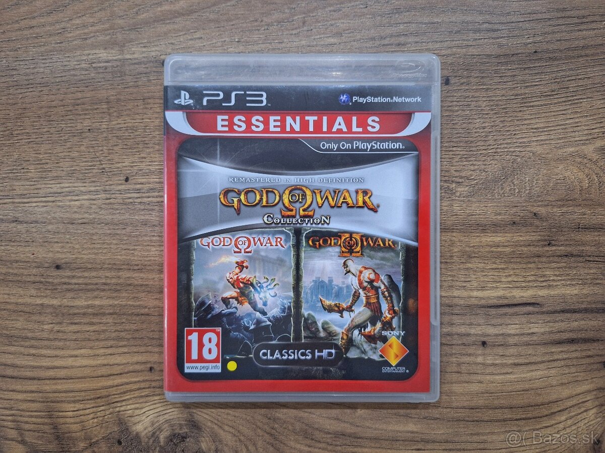 Hra na PS3 - God of War Collection