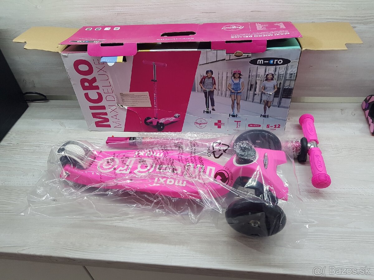 Kolobežka Micro Maxi Deluxe  Pink pc 145€

