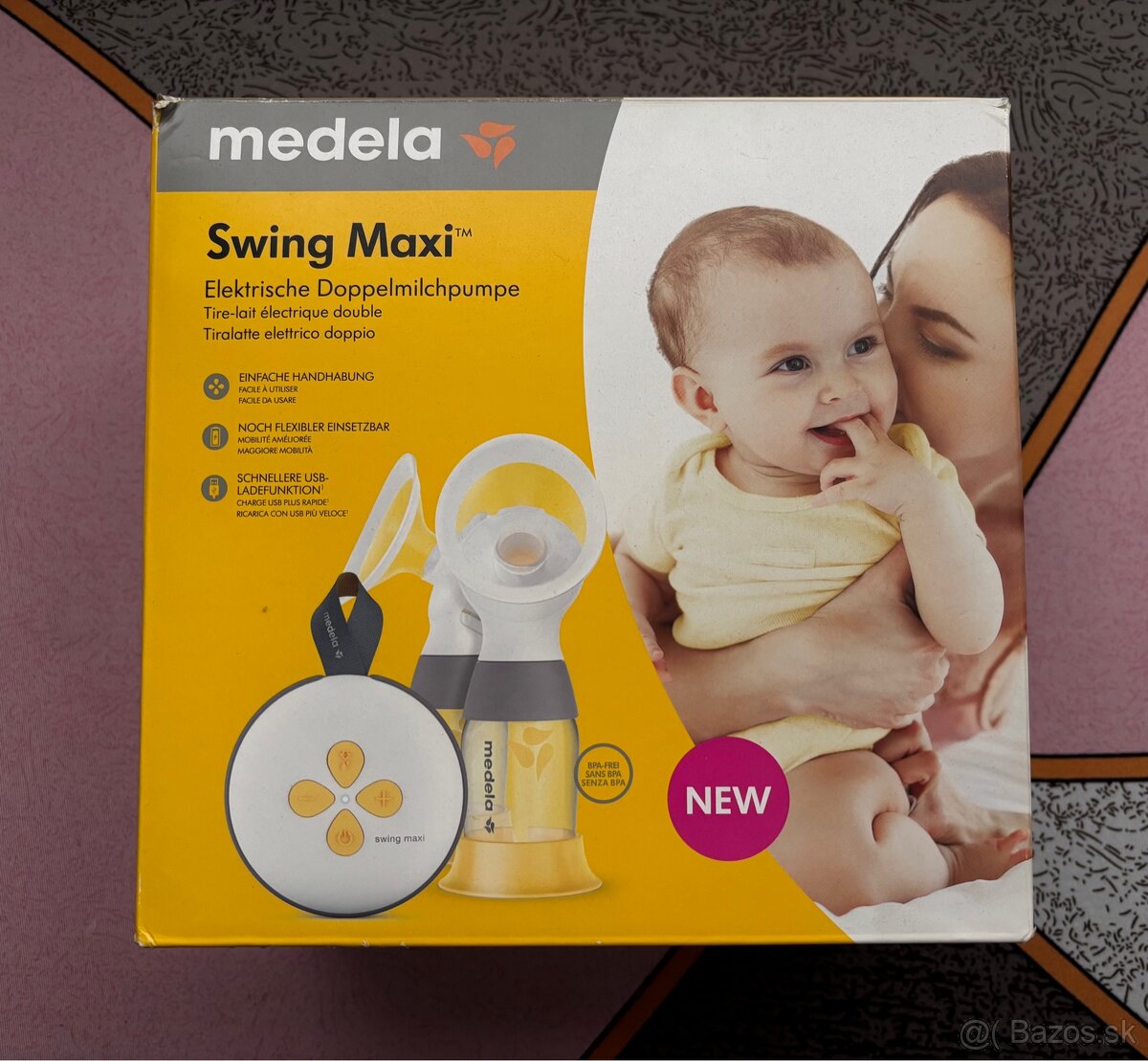 Elektrická odsávačka mlieka Medela Swing Maxi Flex