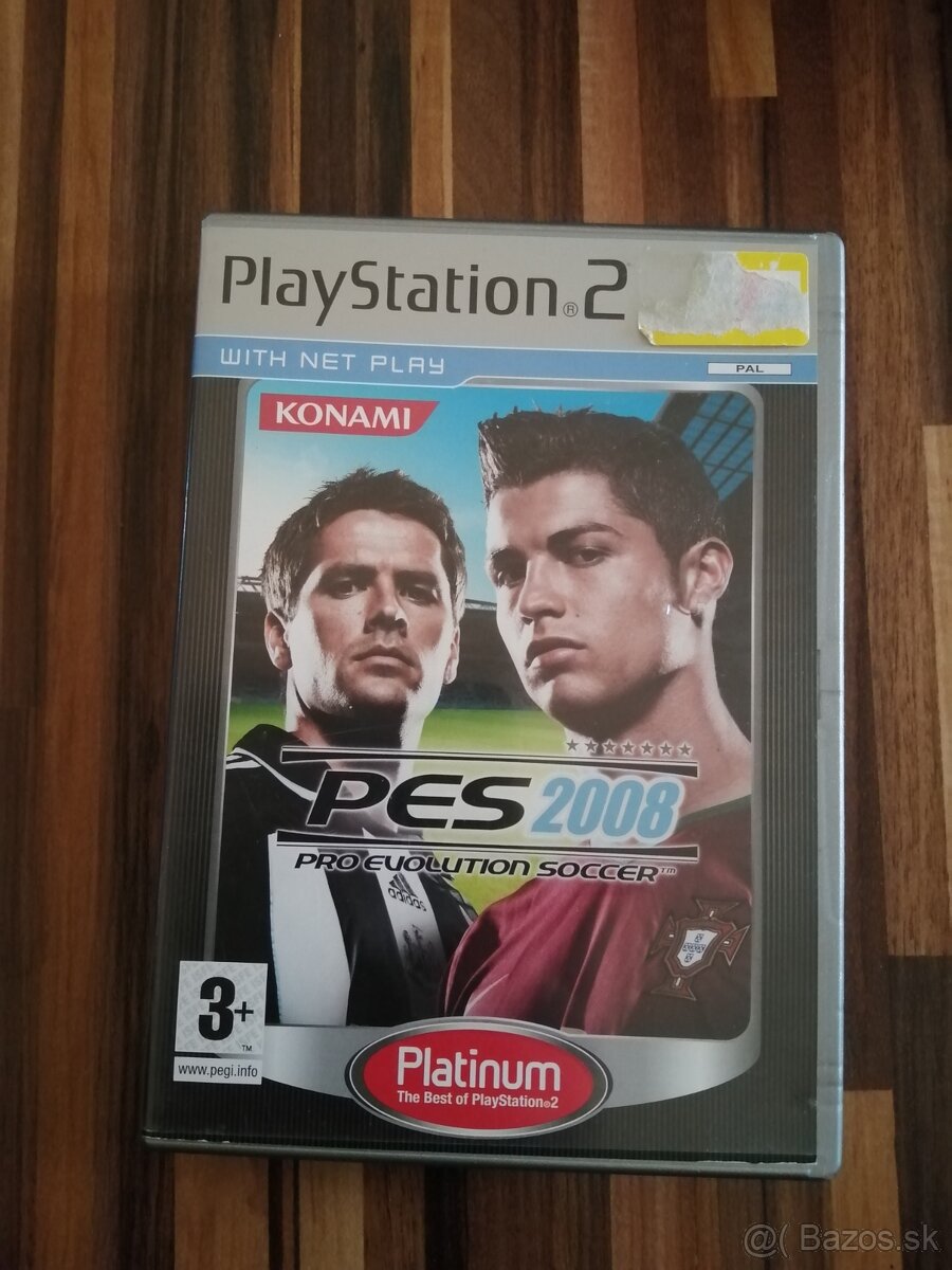 Hra na PS2 PES 2008