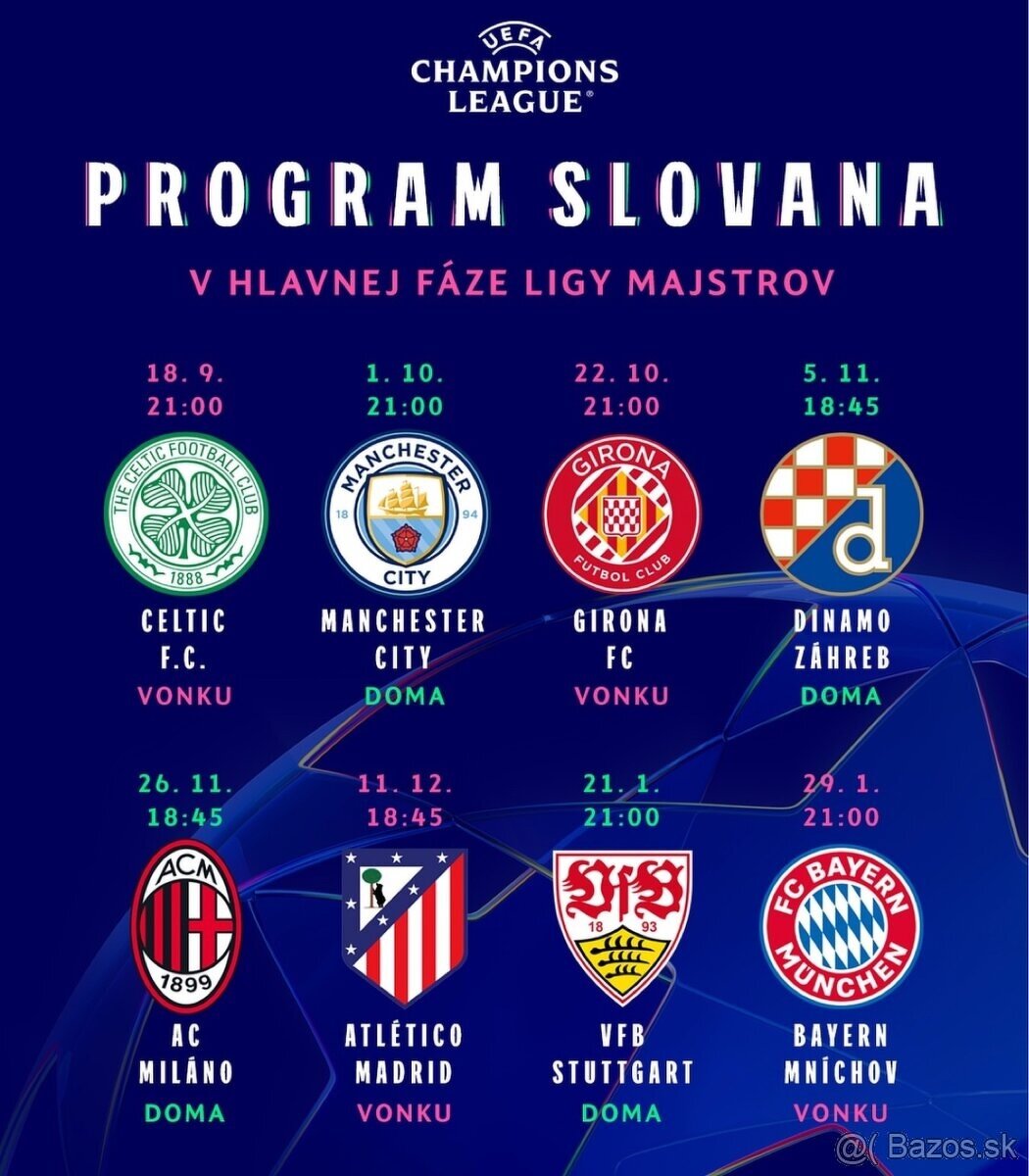 Slovan Bratislava - Champions League