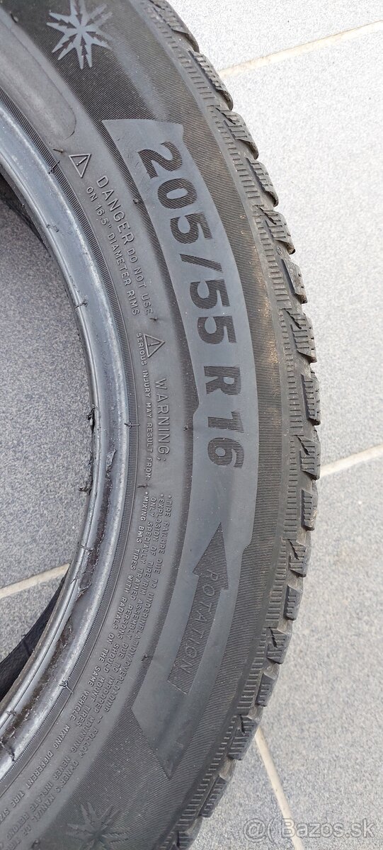 Michelin 205/55/R15 zimné