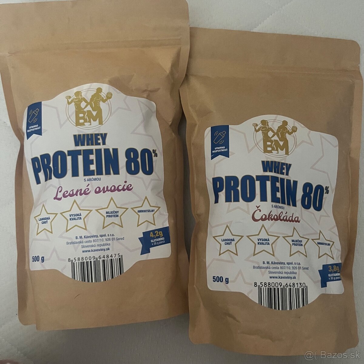 Proteín whey cokolada a lesne ovocie