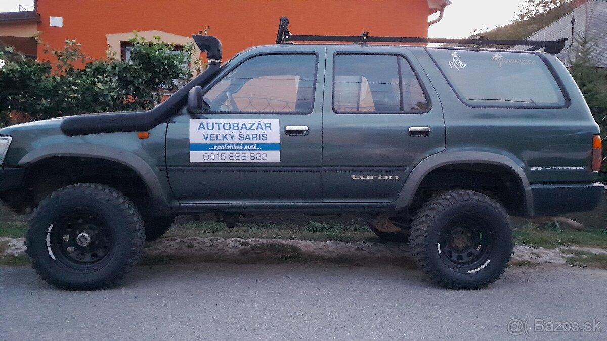 Toyota 4Runner 2,4 tdi z Talianska  bez korozie,terenne auto