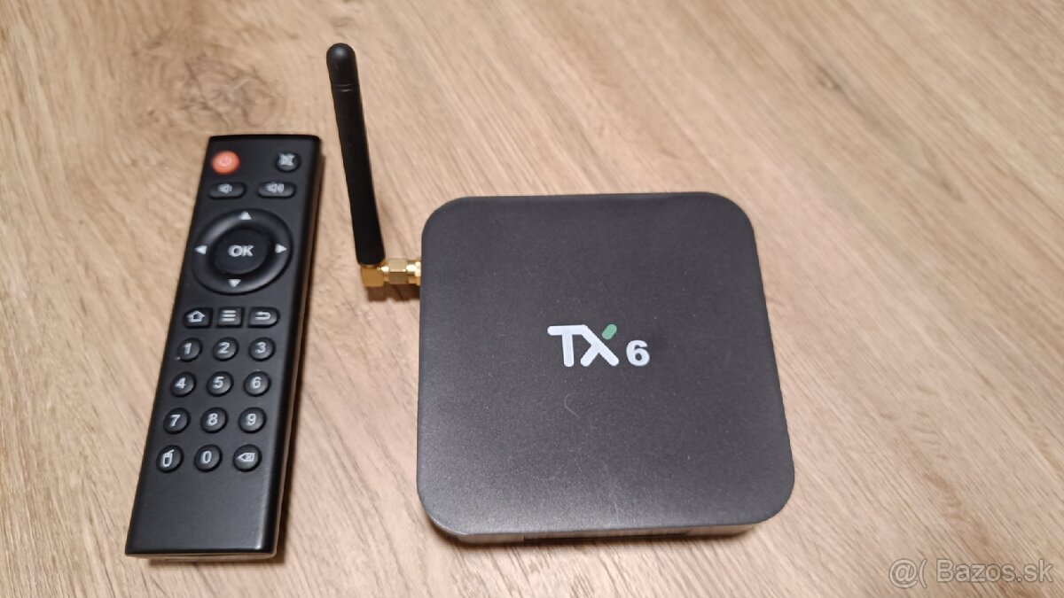 Predám Android TV box Tanix TX6