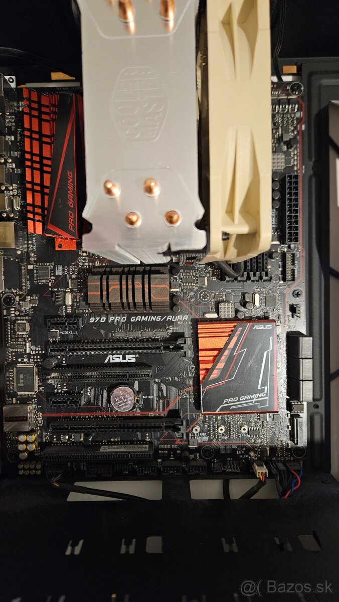 ASUS 970 PRO GAMING/AURA + CPU + CHLADIČ + VENTILÁTOR