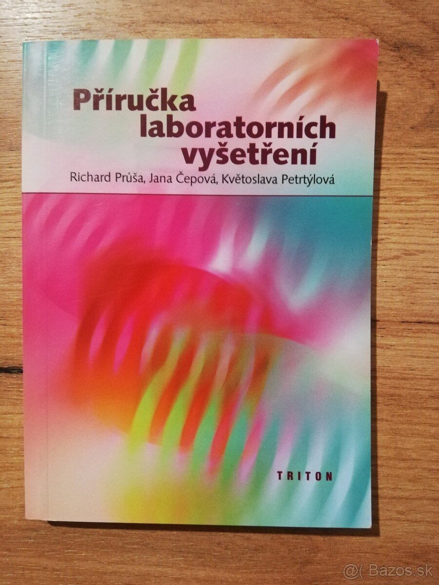 Pruša, Čepová, Petrtylová - Príručka laboratorních vyšetrení