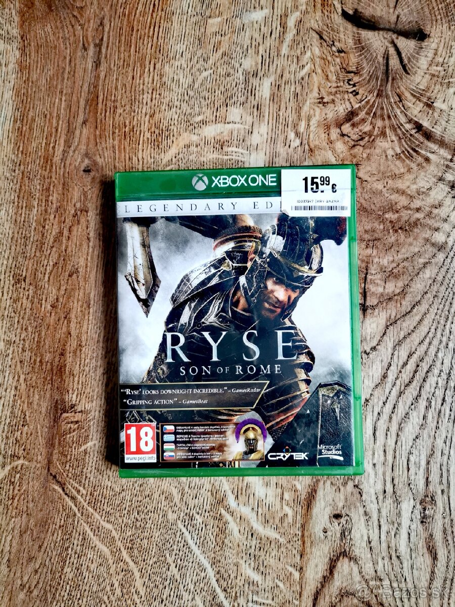 Ryse Son of Rome Xbox One