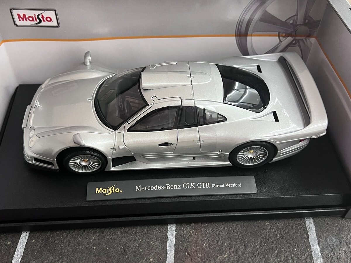 1:18 Mercedes-Benz CLK-GTR Street Version - MAISTO