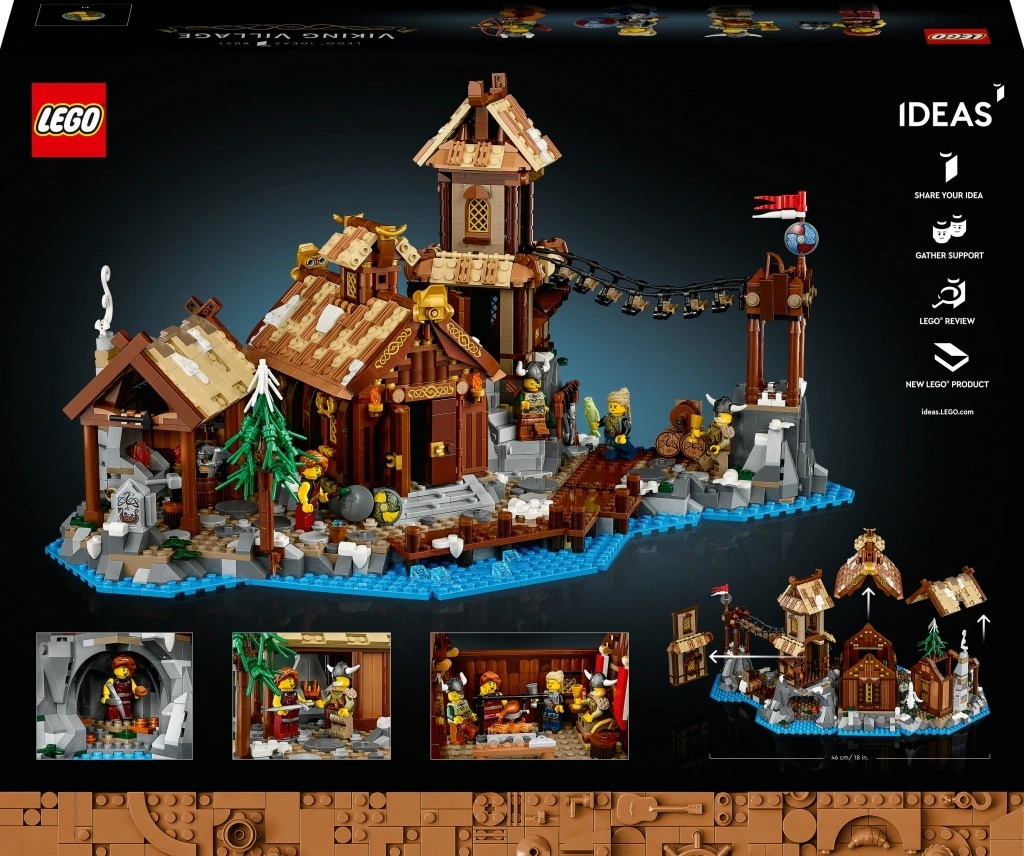 LEGO Ideas 21343 Vikingská vesnice