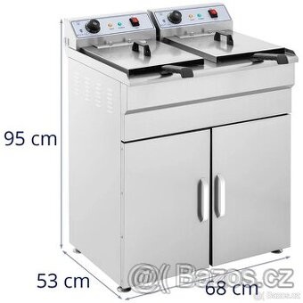 Fritéza 2x16L 380 V