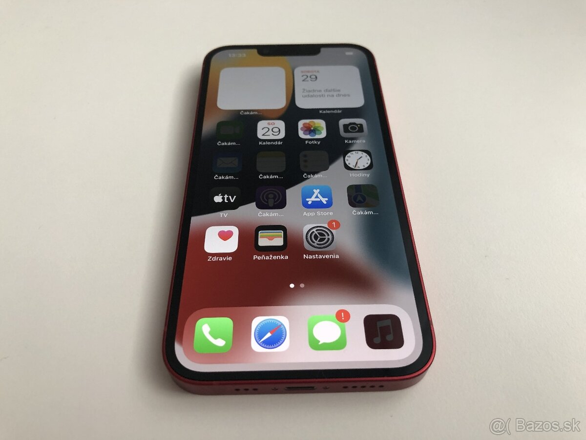 apple iphone 13 mini 256gb Red / Batéria 100%