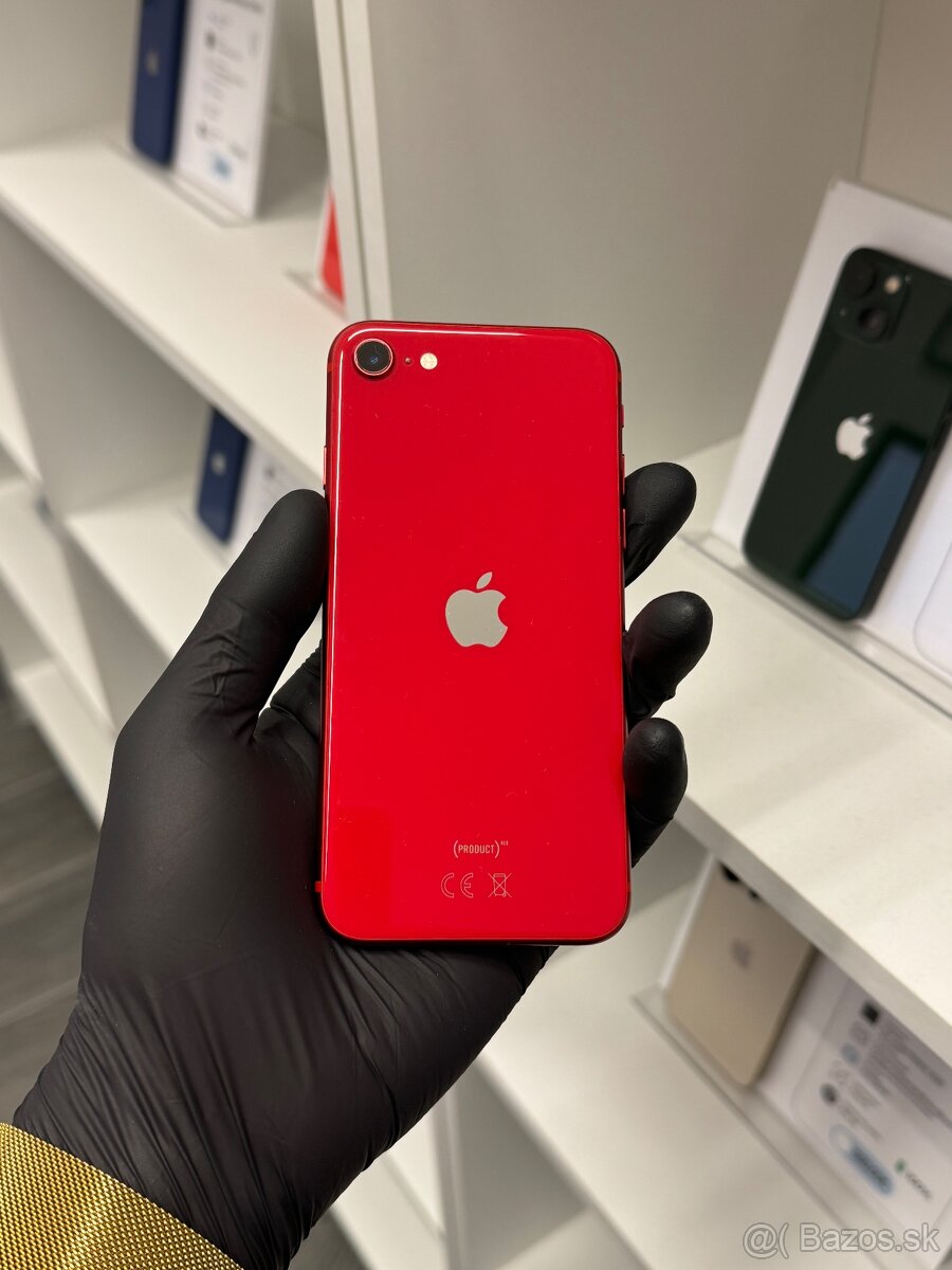 ZÁRUKA 2 ROKY /  Apple iPhone SE 2020 64GB Red, 100%