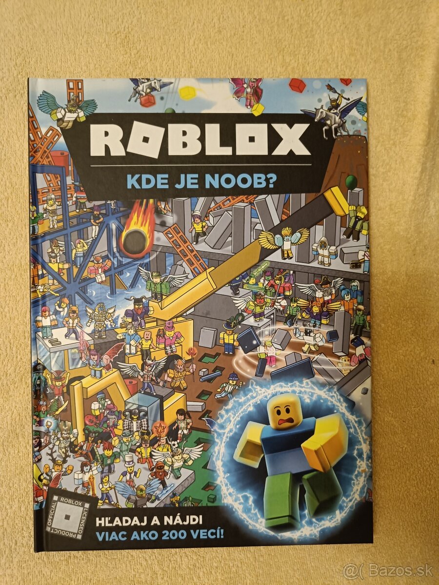 Predám knihu Roblox (Kde je Noob?)
