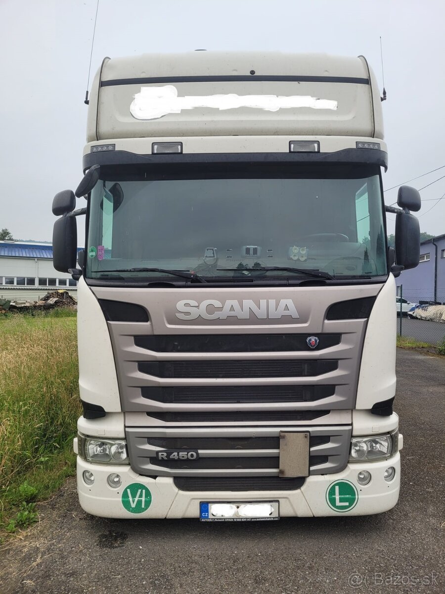 Tahač Scania R450 LOWDECK HIGHT RETARDER rok 2014