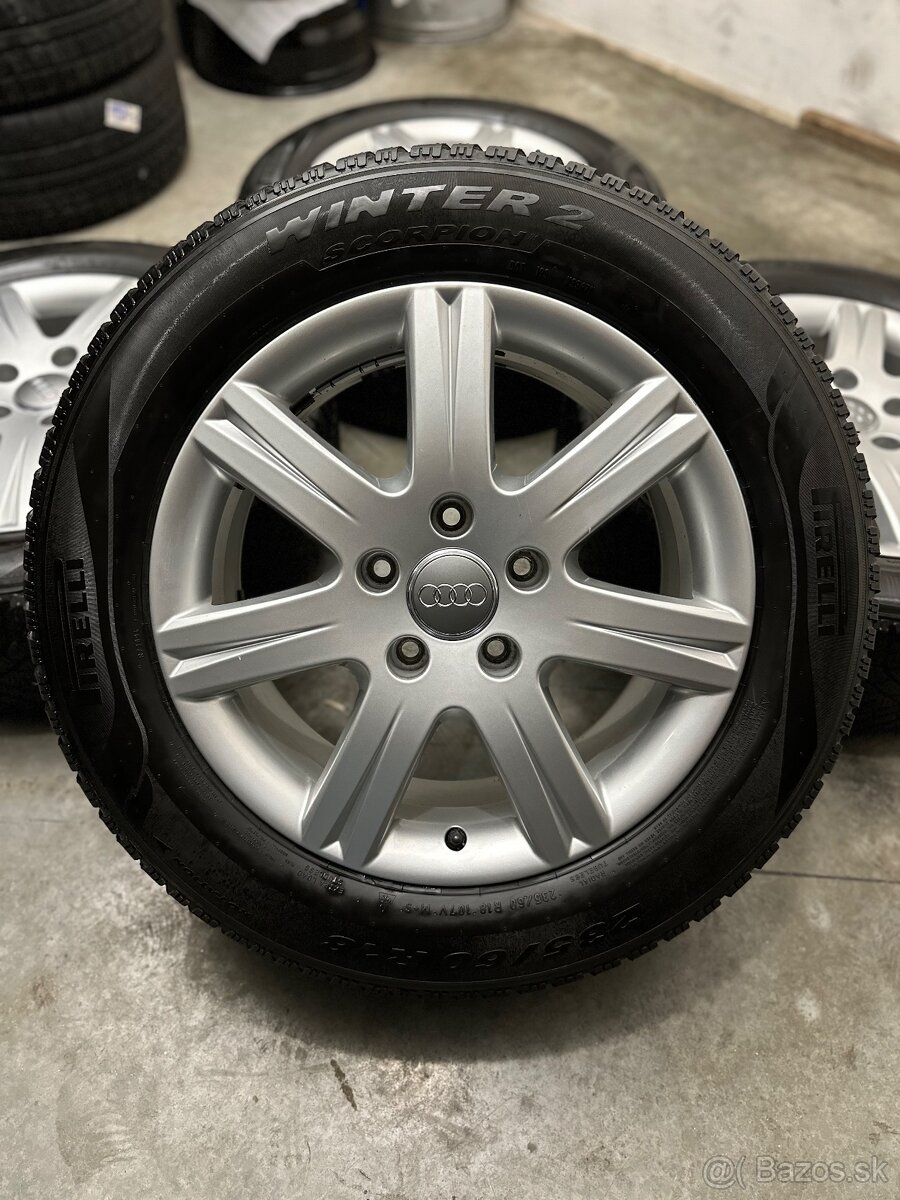 Zimná sada 5x130 R18 , 235/60/18 - Audi Q7, Touareg 1, 2 gen