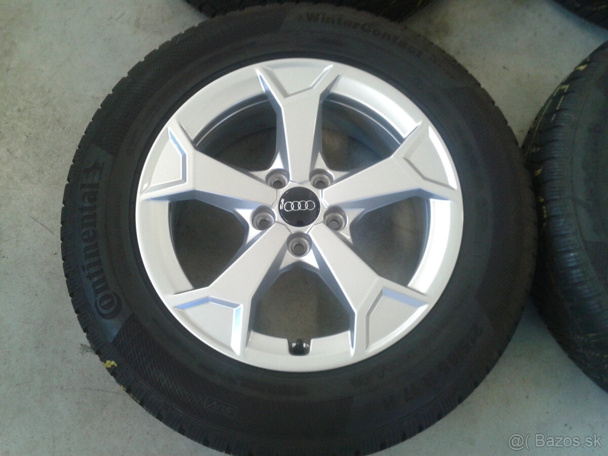 ALU disky 5x112 R17 6,5J ET38 ORIGINAL AUDI Q3