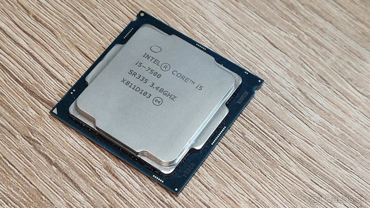 procesor Intel i5-7500, 3,4 GHz - 3,8 GHz, socket 1151