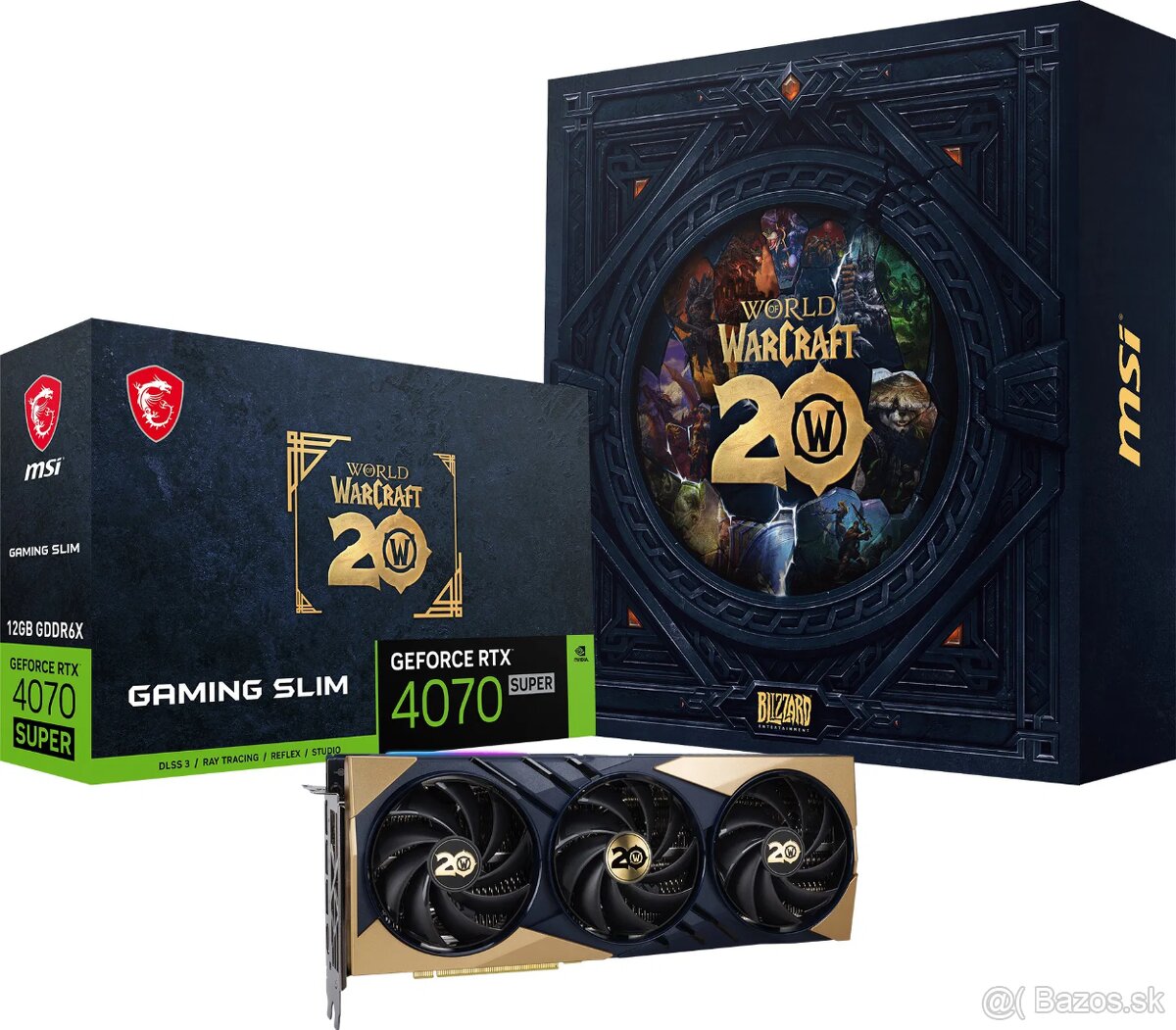 MSI GeForce RTX 4070 SUPER 12G GAMING SLIM World Of Warcraft