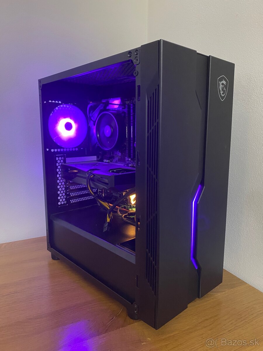 Herný PC AMD Ryzen 7 5800x,RTX 3050,16GB DDR4,1TB NVMe