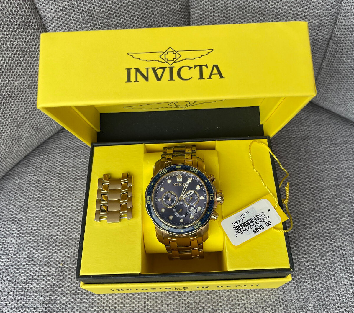 INVICTA PRO DIVER 35397 POŠKODENÉ