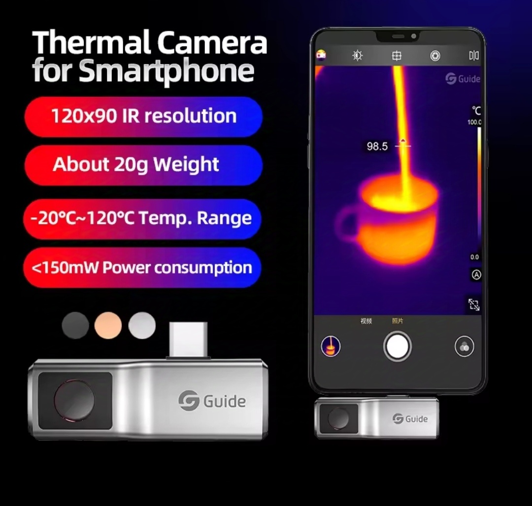 Mobilna termokamera Guide