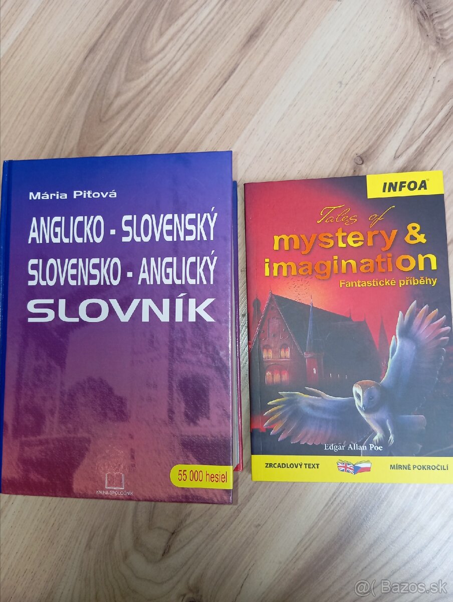 Slovník a kniha Mystery