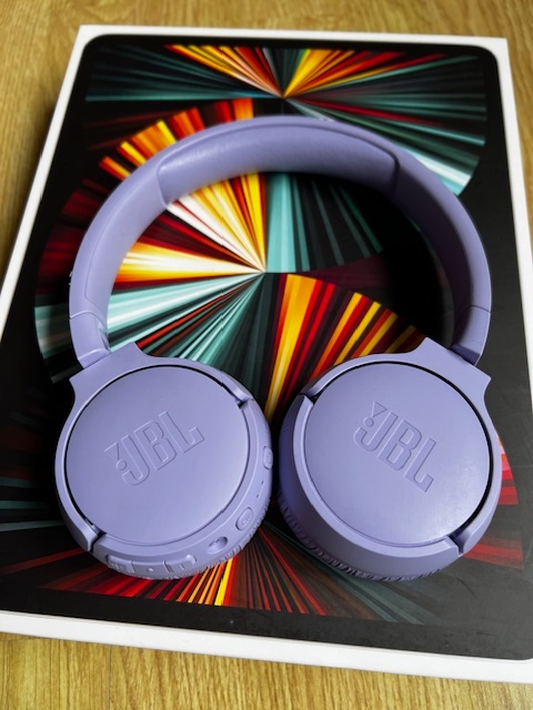 Bezdrôtové slúchadlá JBL Tune 670NC fialová