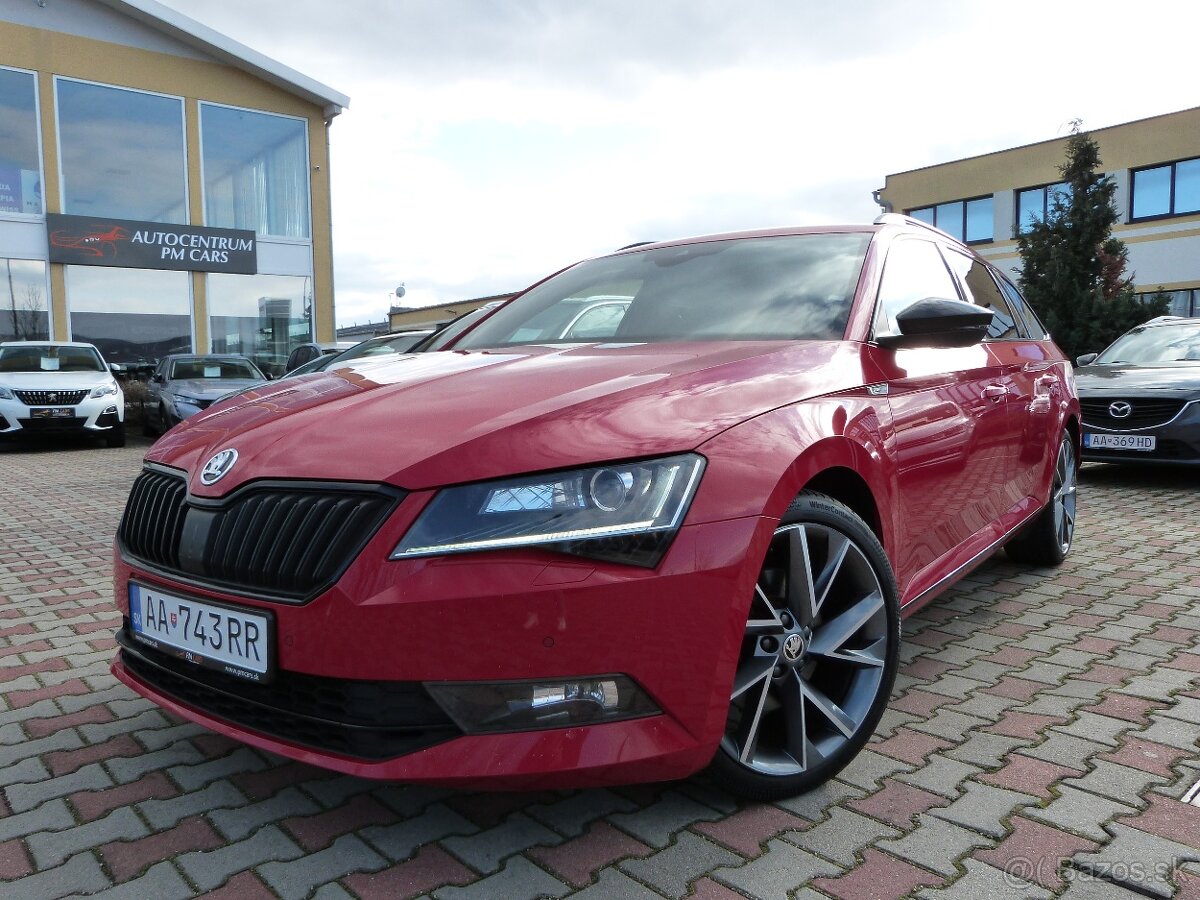 Škoda Superb Combi 2.0 TDI 190k 4x4 Sportline DSG EU6