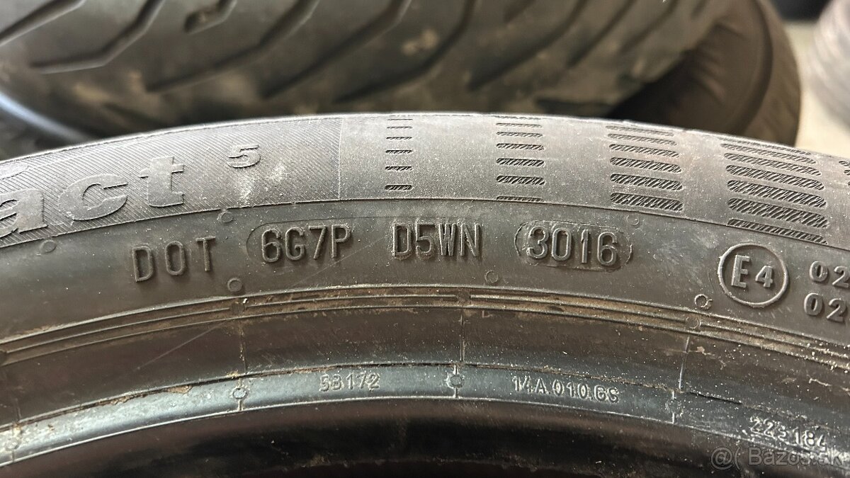 Pneumatiky Continental, 205/50 R17 89V