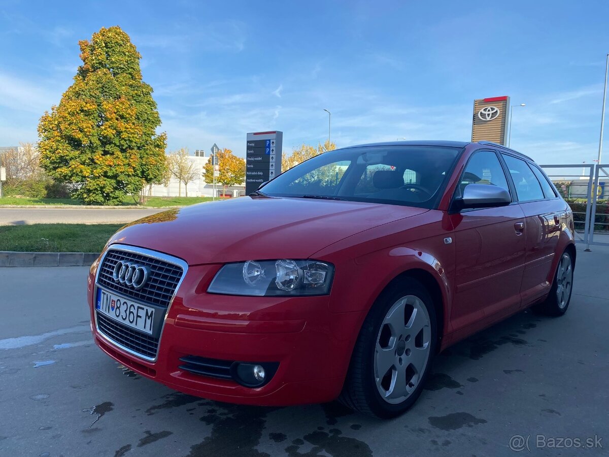 Predám Audi A3 Sportback,  Panorama, 1,6 benzín, r.v. 2008