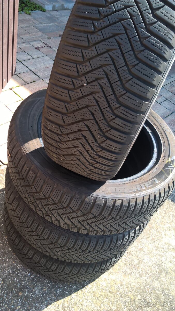 4 ks ZIMNÉ 205/55 R16 91H cca 7mm rok 2022 -  LEN 35,-€/kus