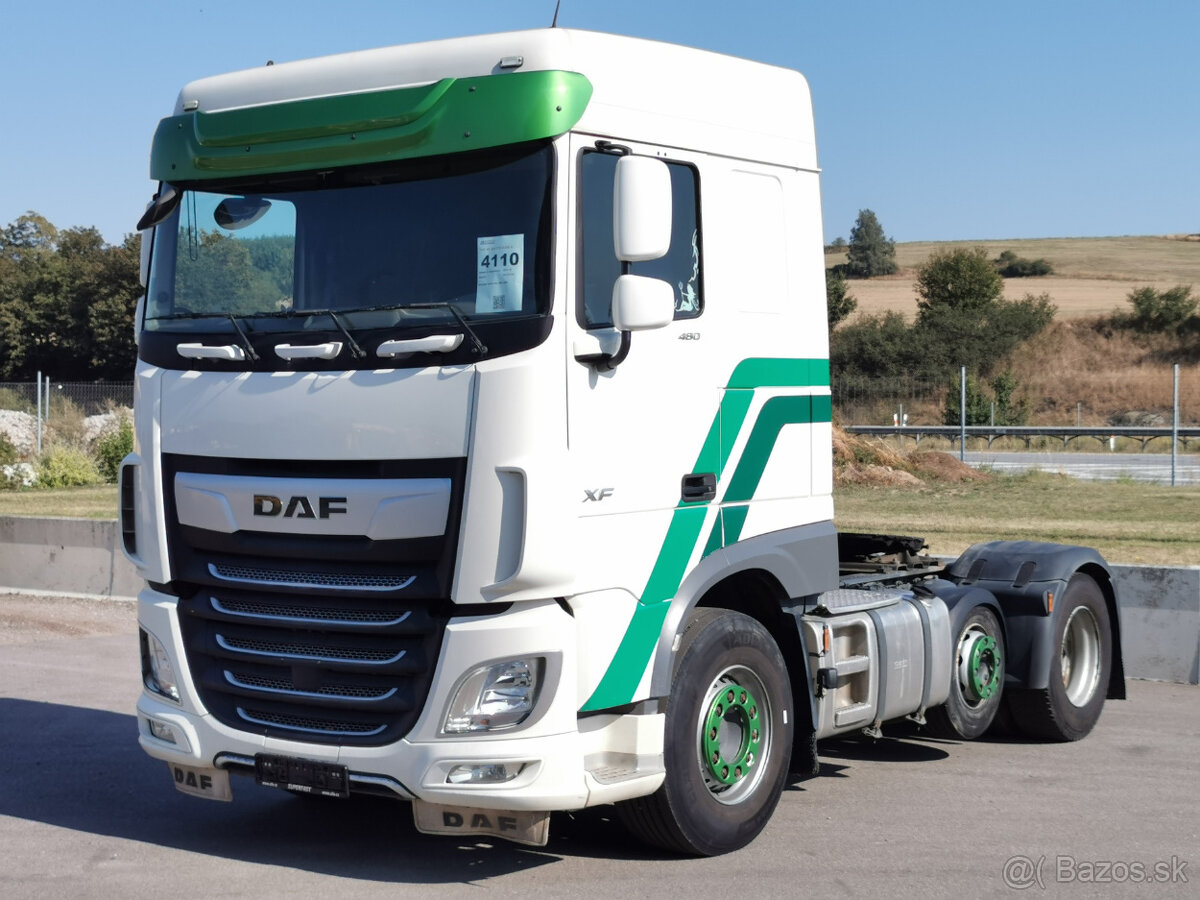 Prodám tahač návěsů DAF XF 480 FTP EURO 6 jednookruhová hydr