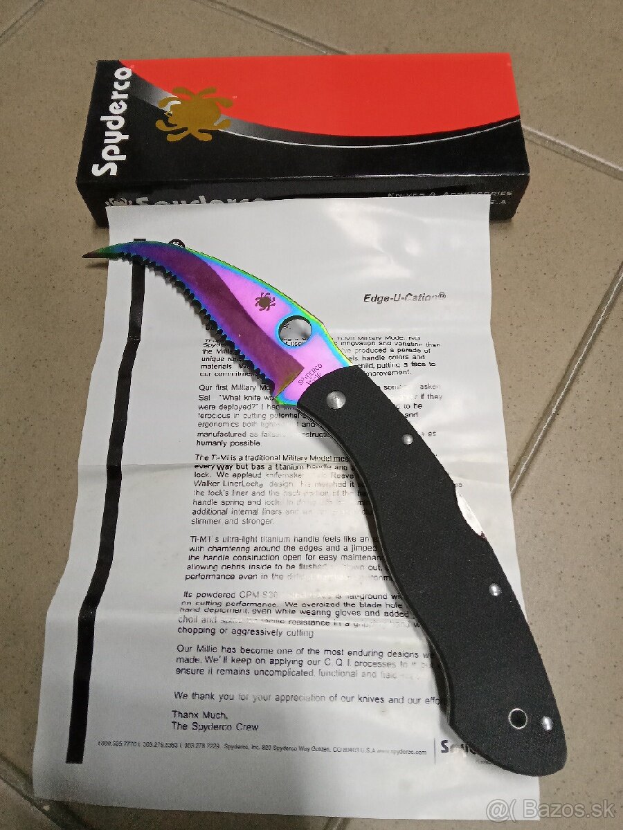 Nůž zavírací Spyderco