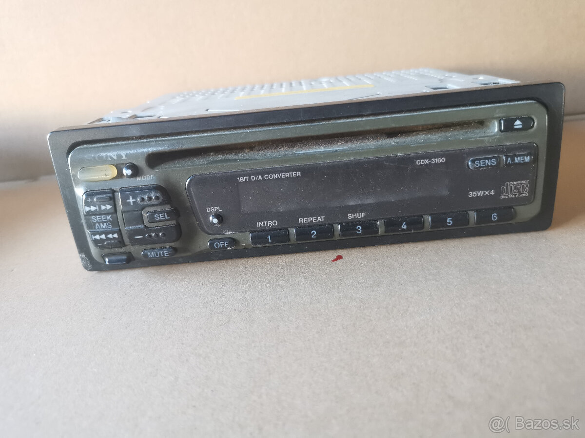 autoradio sony cdx-3160