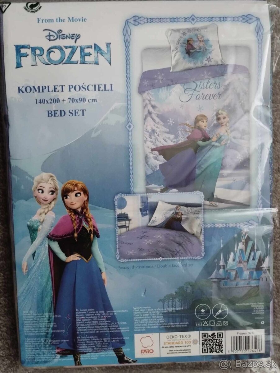 Disney FROZEN  posteľné prádlo