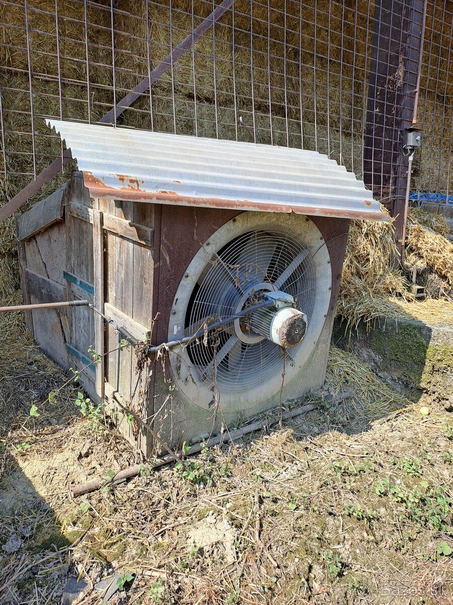 Senníkový ventilátor, výkon 3 kW