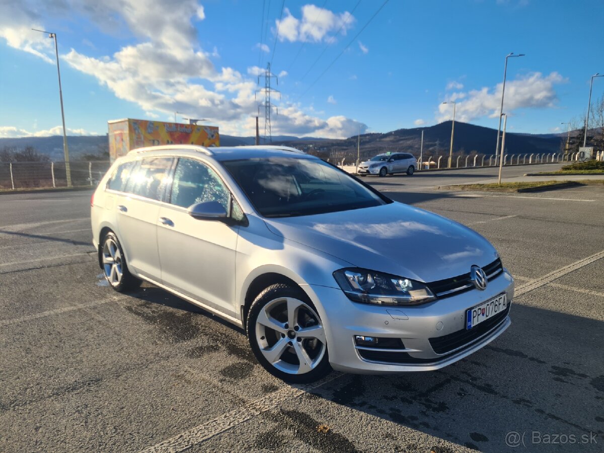 VW golf 7 2.0tdi 110kw, 6st DSG, Highline