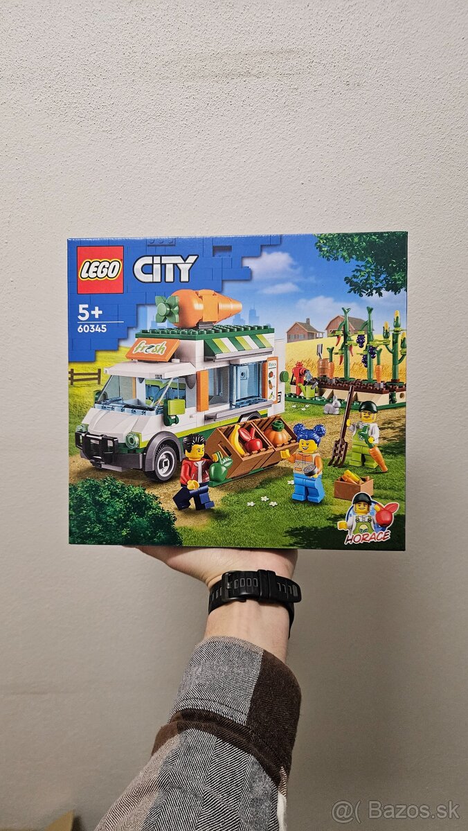 LEGO City 60345 Dodávka na farmárskom trhu