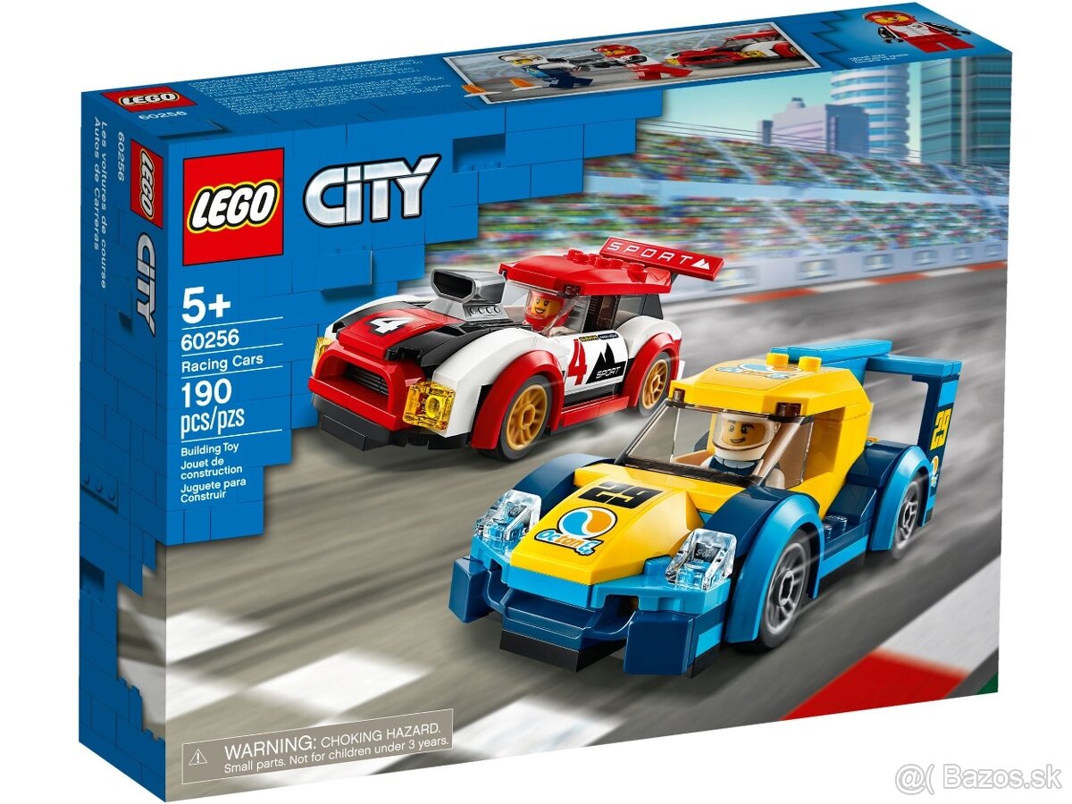 LEGO CITY 60256 - Pretekárske autá