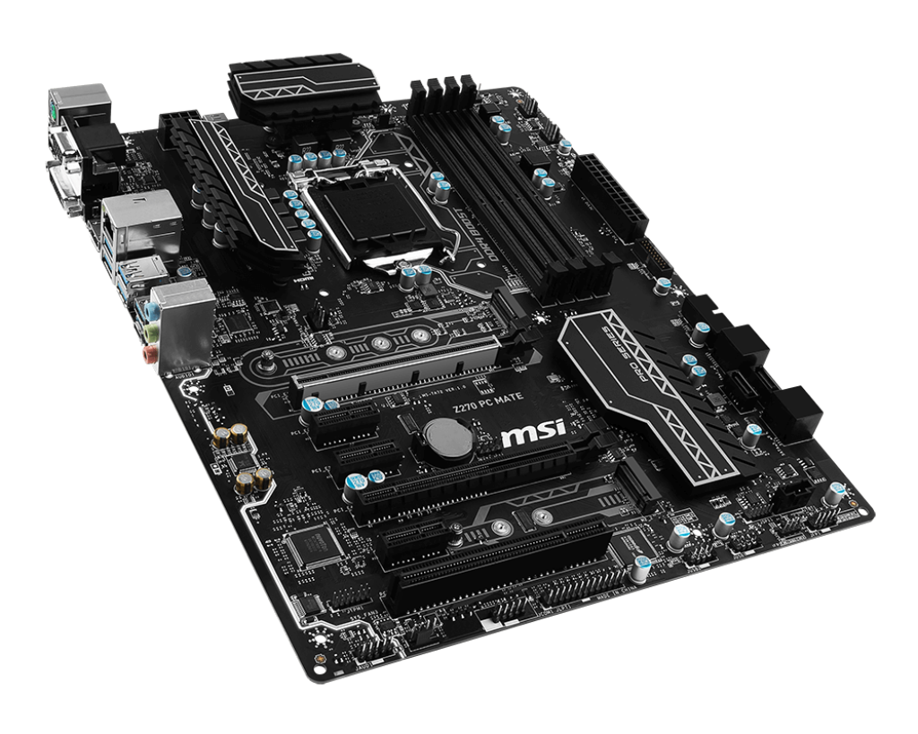 MoBo+CPU; MSI Z270 PC MATE + i3-6100