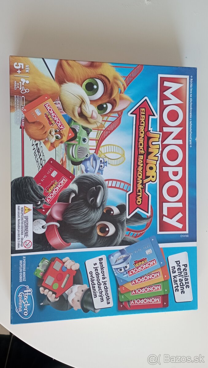 Monopoly Junior bankovníctvo