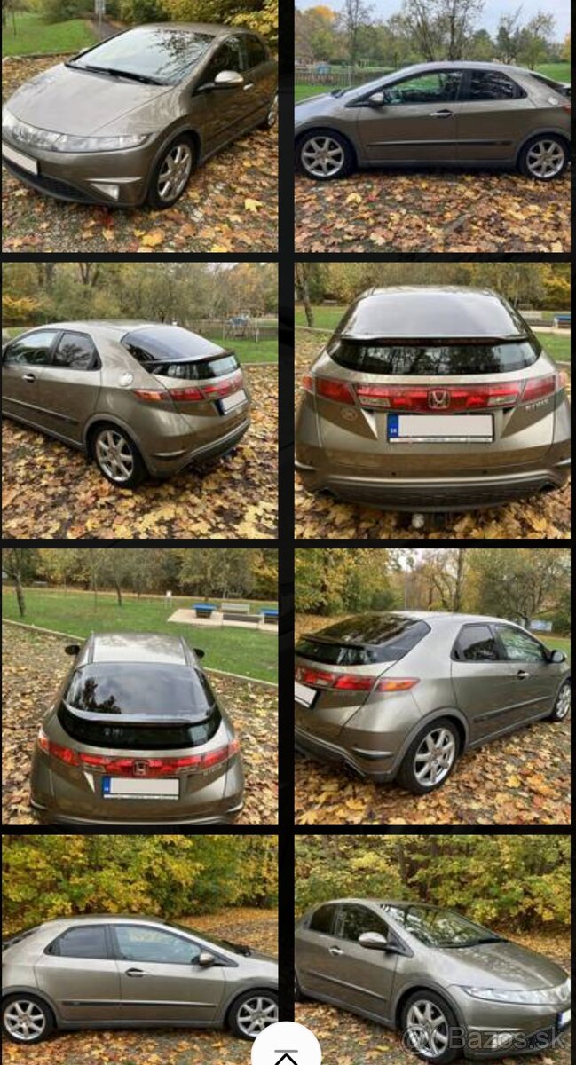 Honda elektróny / hlinikové disky 5 x 114.3