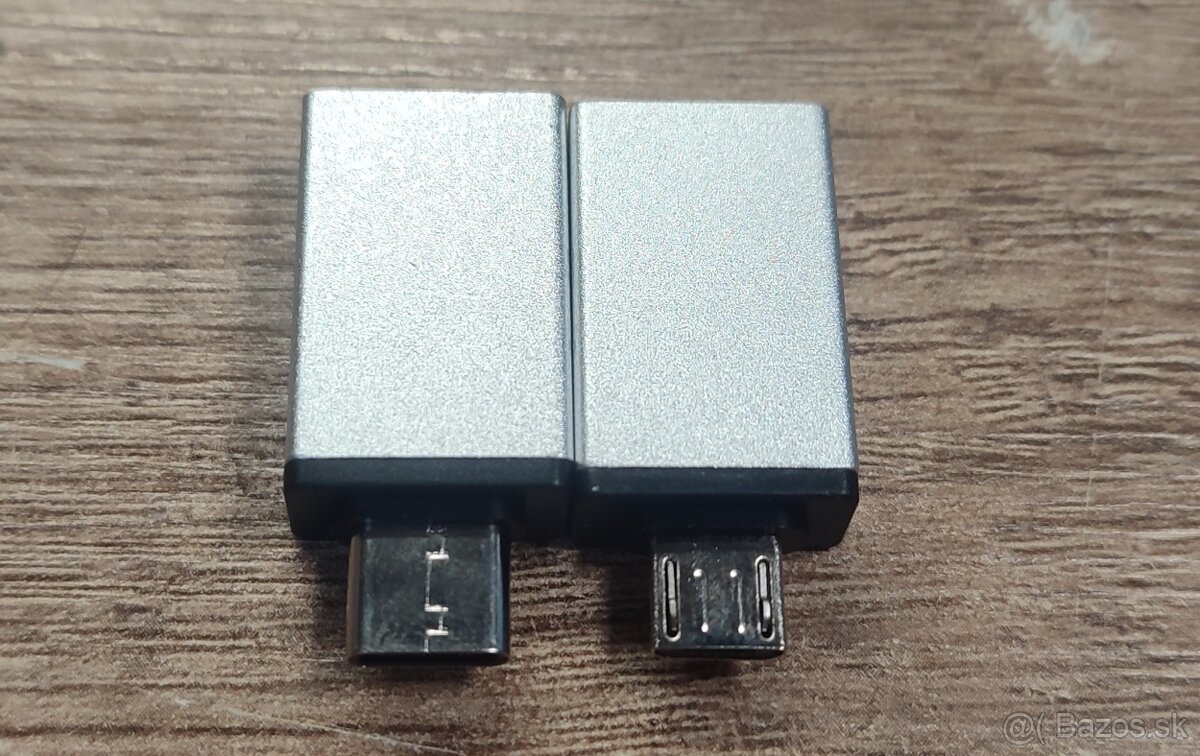 Redukcia z microUSB a USBC na USB
