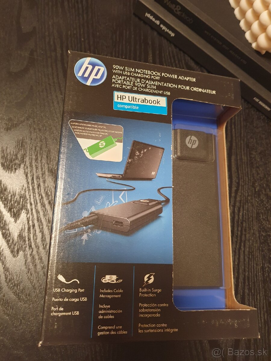 Napájací adaptér HP 90W s USB