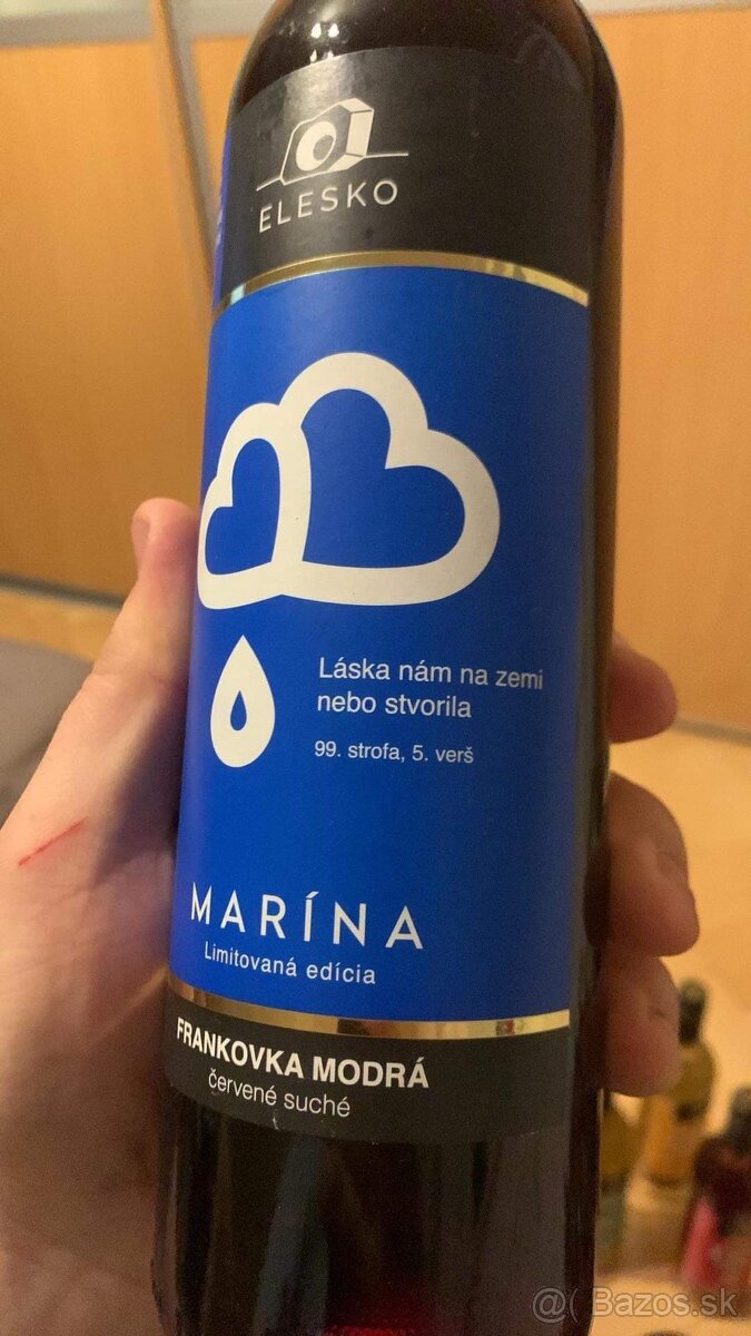 Neotvorený alkohol zo svadby