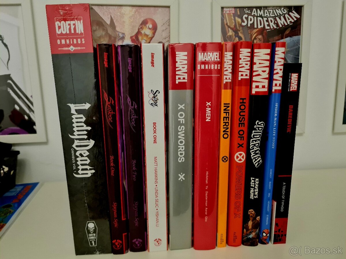 MARVEL komiksy - Omnibusy - súborné zberateľské vydania