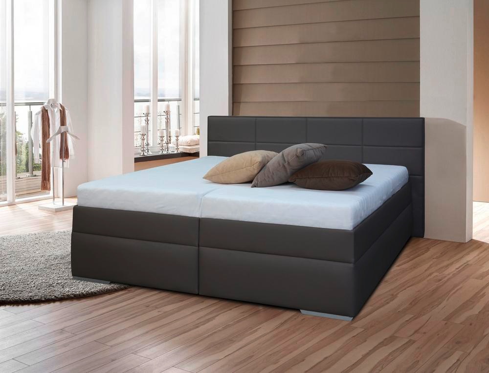 Moderná čalúnená posteľ BOXSPRING 180 x 200