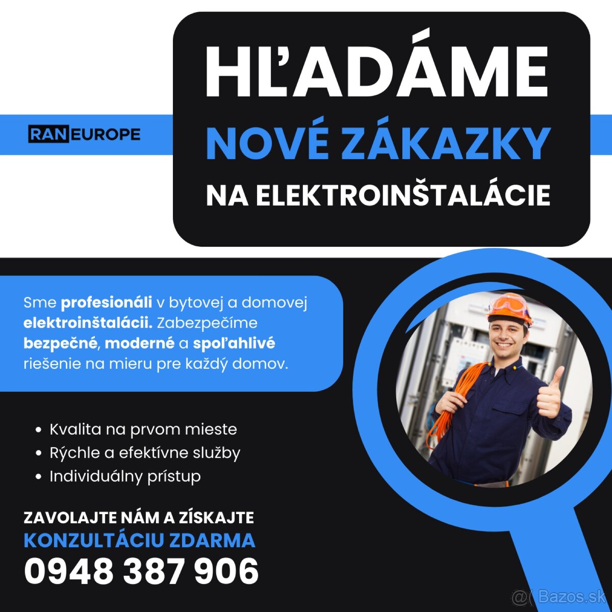 ⚡️Elektroinštalácia bez starostí ⚡️