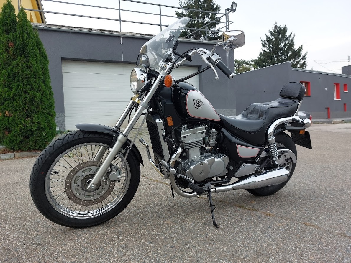 1996 KAWASAKI EN 500 NAJ. 36699 km, řidičák A2